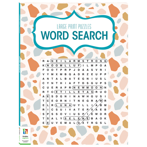 LARGE PRINT PUZZLES WORD SEARCH