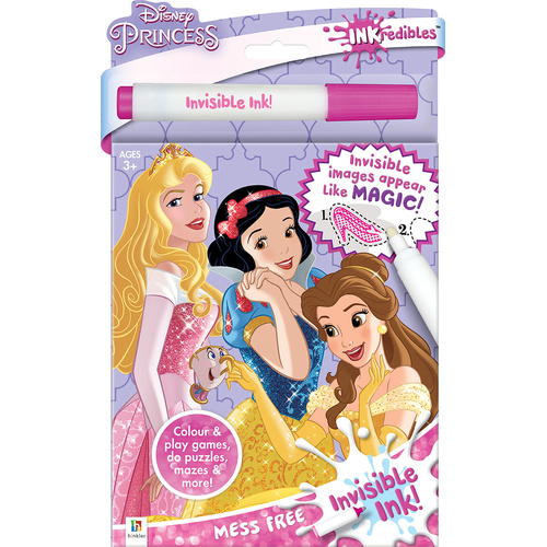 INKREDIBLES INVISIBLE INK: DISNEY PRINCESS  