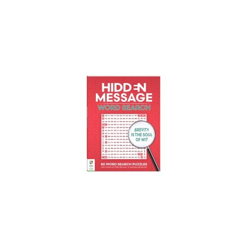 HIDDEN MESSAGES WORD SEARCH - RED