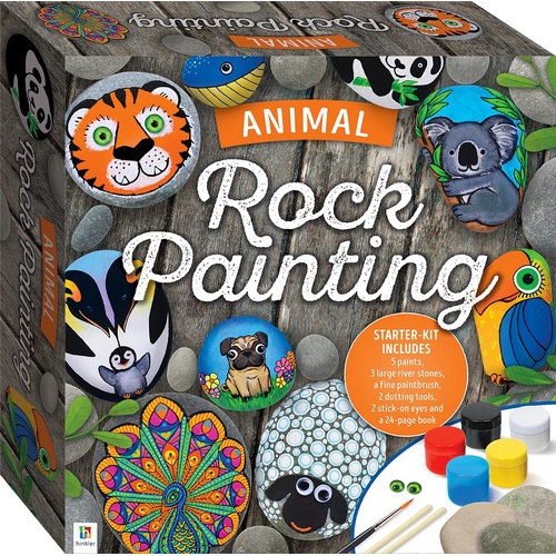 ANIMAL ROCK PAINTING BOX SET