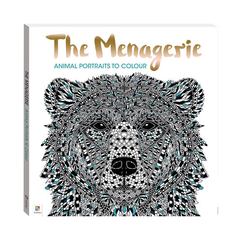 THE MENAGERIE COLOURING BOOK