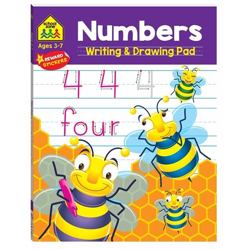 NUMBERS WRITING &amp; DRAWING PAD