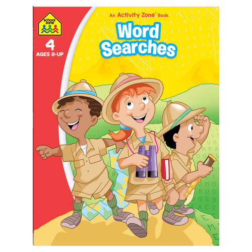 WORD SEARCHES ACTIVITY ZONE BOOK