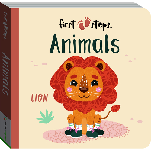 First Steps Animals Board Book