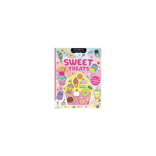 KALEIDOSCOPE COLOURING SCENTED STICKERS: SWEET TREATS