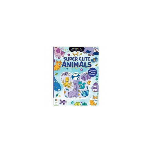 KALEIDOSCOPE COLOURING SCENTED STICKERS: SUPER CUTE ANIMALS