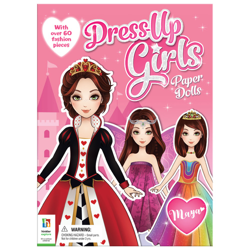 DRESS UP DOLLS ACTIVITY BOOK: PINK