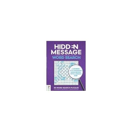 HIDDEN MESSAGES WORD SEARCH - PURPLE