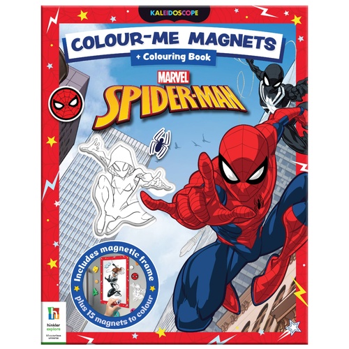 COLOUR ME MAGNETS: SPIDERMAN