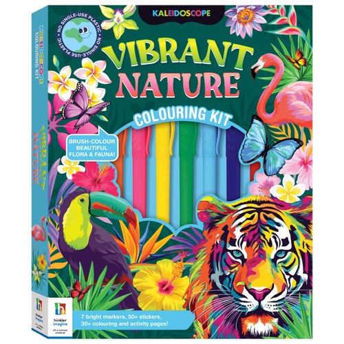 KALEIDOSCOPE COLOURING KIT: VIBRANT NATURE