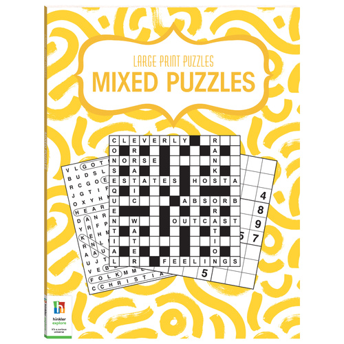 LARGE PRINT PUZZLES: MIXED PUZZLES