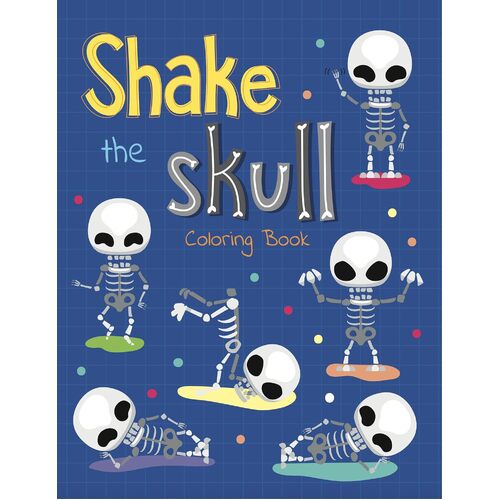 Shake Skull Colouring Book