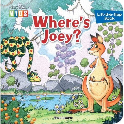 LIFT-THE-FLAP SOFTCOVER BOOKS: WHERE&#39;S JOEY?