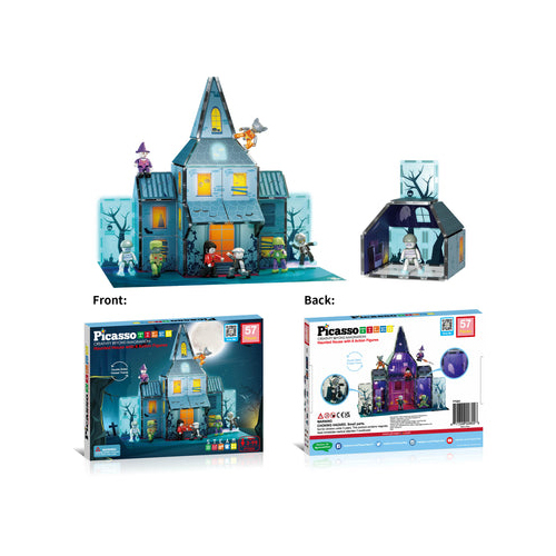 Haunted House Theme withs 8 Character Figures