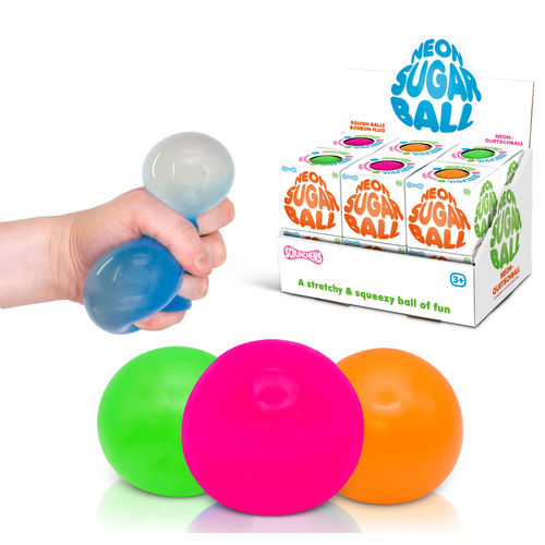 SCRUNCHEMS NEON SUGAR SQUISH BALL