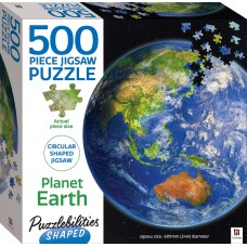 Shaped Jigsaw 500pc: The Planet