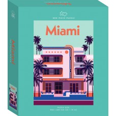 The Travel Series 500pc Jigsaw: Miami