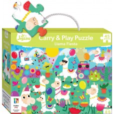 Junior Jigsaw Carry & Play: Llama Fiesta