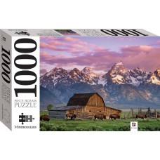 Mindbogglers 1000 Piece: Moulton Barn, Wyoming Usa