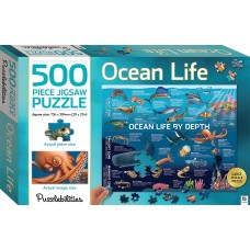 Ocean Life By Depth - 500pc