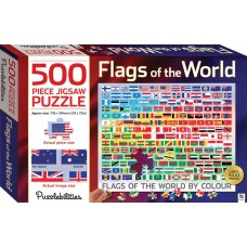 Flags Of The World By Colour - 500pc