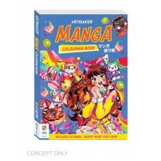 Art Maker Manga Colouring Book