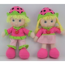 Strawberry Girl Rag Doll 40cm