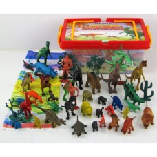 Carry Box Of Dinosaurs