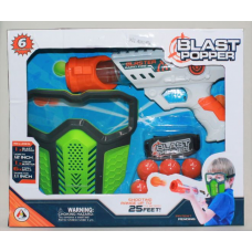 Air Popper Pistol With Face Shield