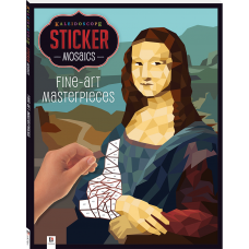 Sticker Mosaics: Fine Art Masterpieces