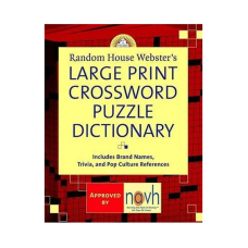 Large Print Crossword Dictionary