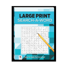 Large Print Search - A - Word (BLUE)