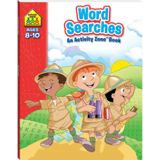 Word Searches Activity Zone Book (Ages 8-10)