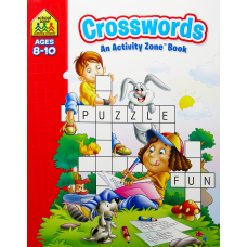 Crosswords Activity Zone Book (Ages 8-10)
