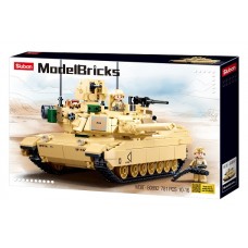 Model Bricks Mb M1A2 V2 Abrams Main Battle Tank